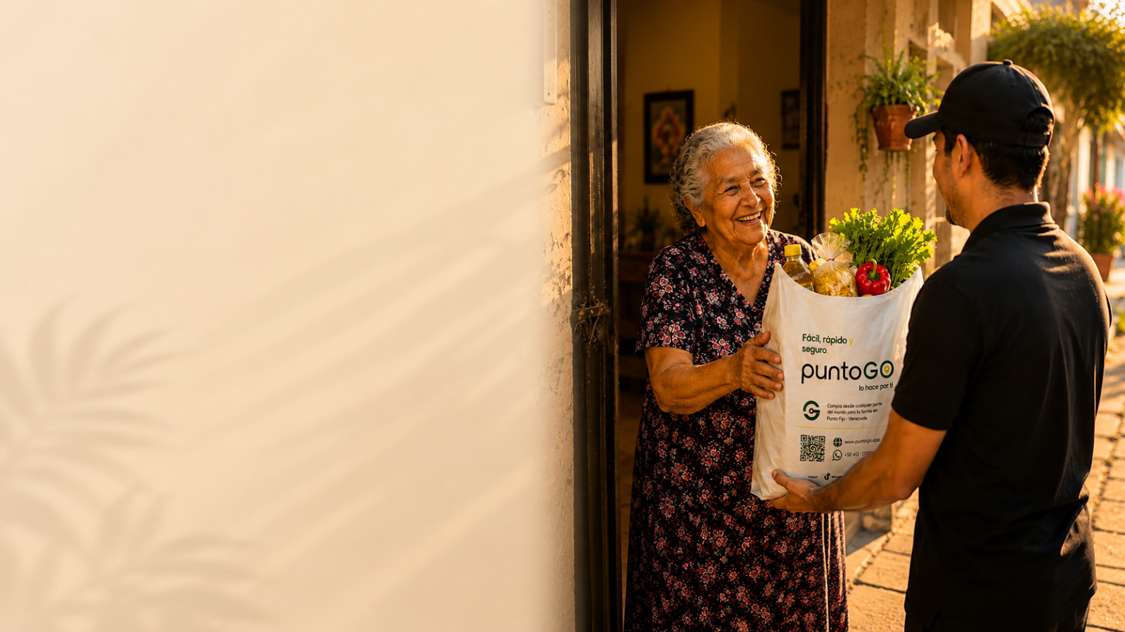 Mercado puntoGO para familias que compran desde el exterior